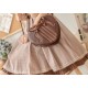 Morning Glory Violin Embroidered Heart Shaped Bag(Limited Stock/5 Colours/Full Payment Without Shipping)